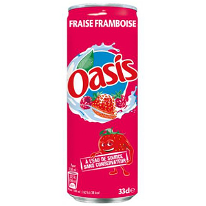 Oasis Aardbei Framboos 