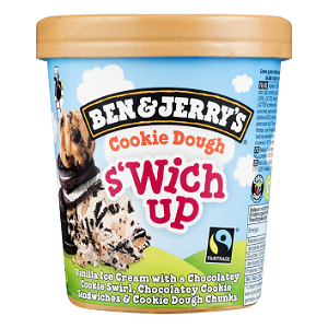 Ben & Jerry's Cookie Dough S'wich Up