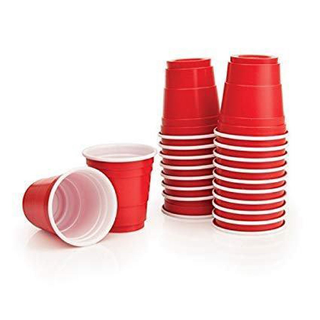 Mini Red Shot Cups