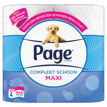 Page Compleet schoon maxi toiletpapier